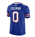 Custom #0 Royal BUF Football Shirt Top