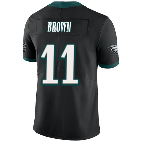 Custom #11 Black PHI Football Shirt Top
