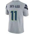 Custom #11 Gray SEA Football Shirt Top