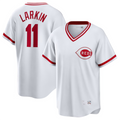 Custom #11 White CIN Baseball Shirt Top