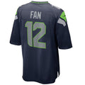 Custom #12 Navy SEA Football Shirt Top