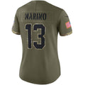 Custom #13 Olive MIA Football Shirt Top