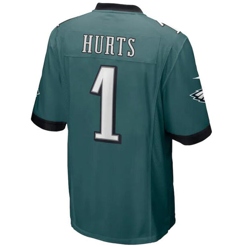 Custom #1 Green PHI Football Shirt Top