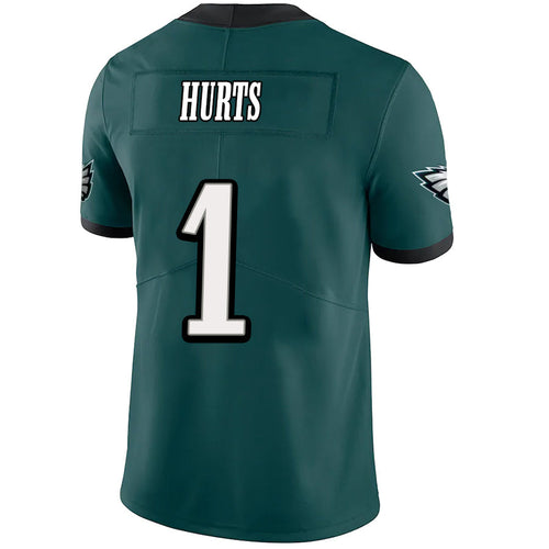 Custom #1 Green PHI Football Shirt Top