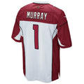 Custom #1 White ARI Football Shirt Top