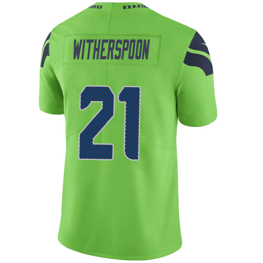 Custom #21 Green SEA Football Shirt Top