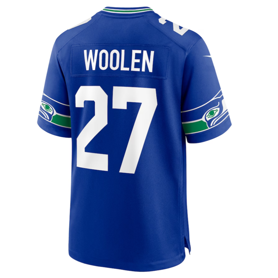 Custom #27 Royal SEA Football Shirt Top