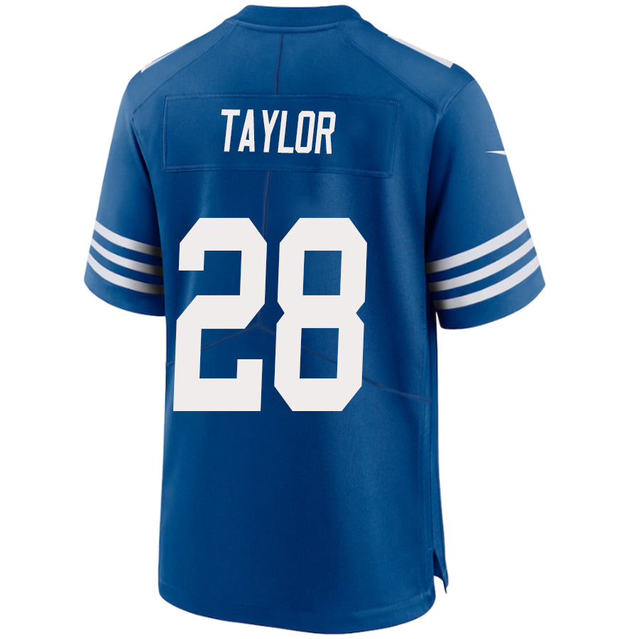 Custom #28 Royal IND Football Shirt Top