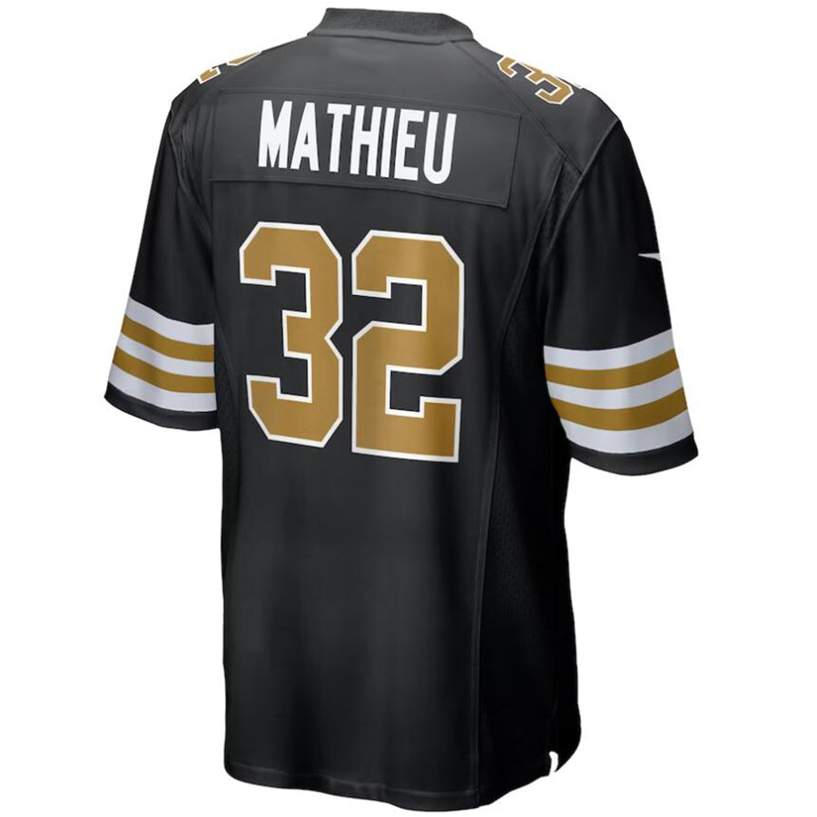 Custom #32 Black NO Football Shirt Top