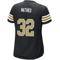 Custom #32 Black NO Football Shirt Top