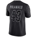 Custom #43 Black PIT Football Shirt Top