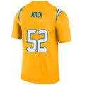 Custom #52 Gold LAC Football Shirt Top