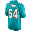 Custom #54 Aqua MIA Football Shirt Top