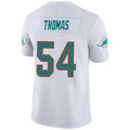 Custom #54 White MIA Football Shirt Top