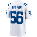 Custom #56 White IND Football Shirt Top