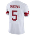 Custom #5 White NYG Football Shirt Top