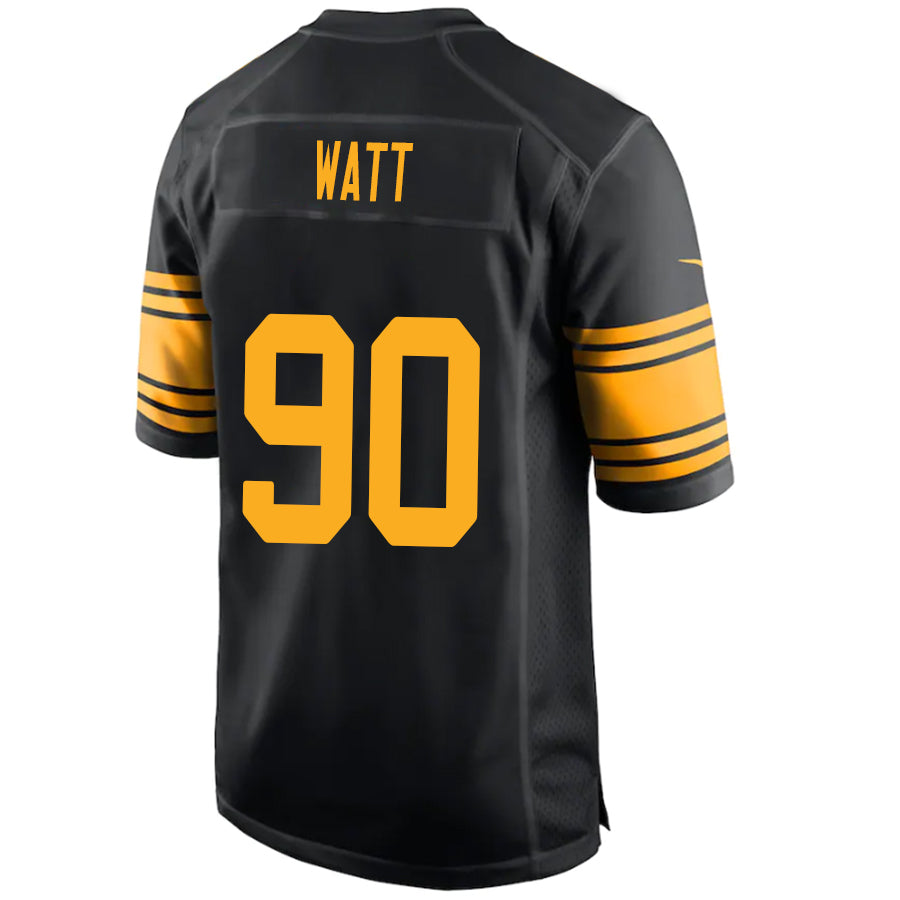 Custom #90 Black PIT Football Shirt Top