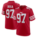 Custom #97 Scarlet SF Football Shirt Top