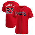 Custom #23 Red ATL Baseball Shirt Top