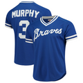 Custom #3 Royal ATL Baseball Shirt Top