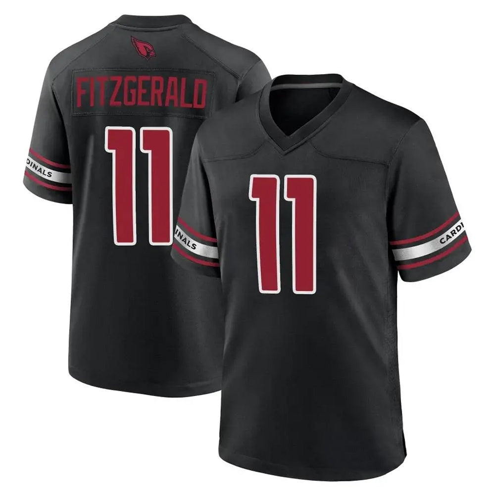 Custom #11 Black ARI Football Shirt Top
