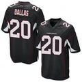 Custom #20 Black ARI Football Shirt Top
