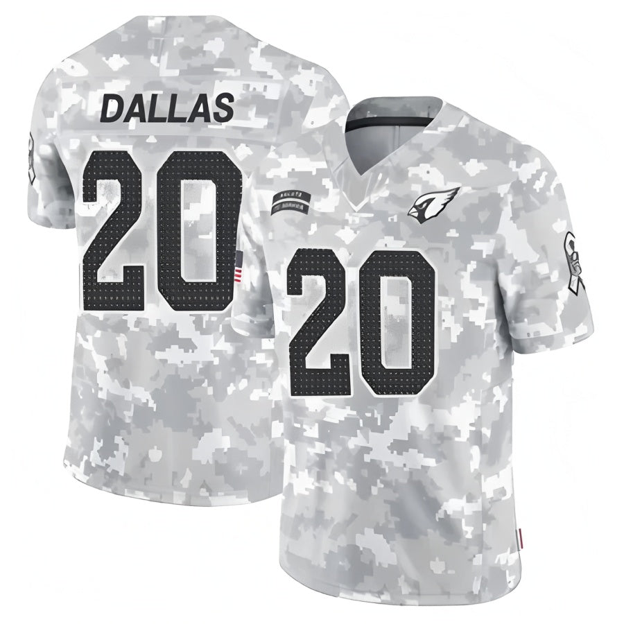 Custom #20 ARI Football Shirt Top