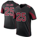 Custom #25 Black ARI Football Shirt Top