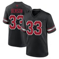 Custom #33 Black ARI Football Shirt Top