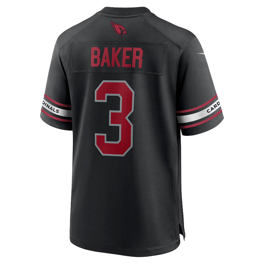 Custom #3 Black ARI Football Shirt Top
