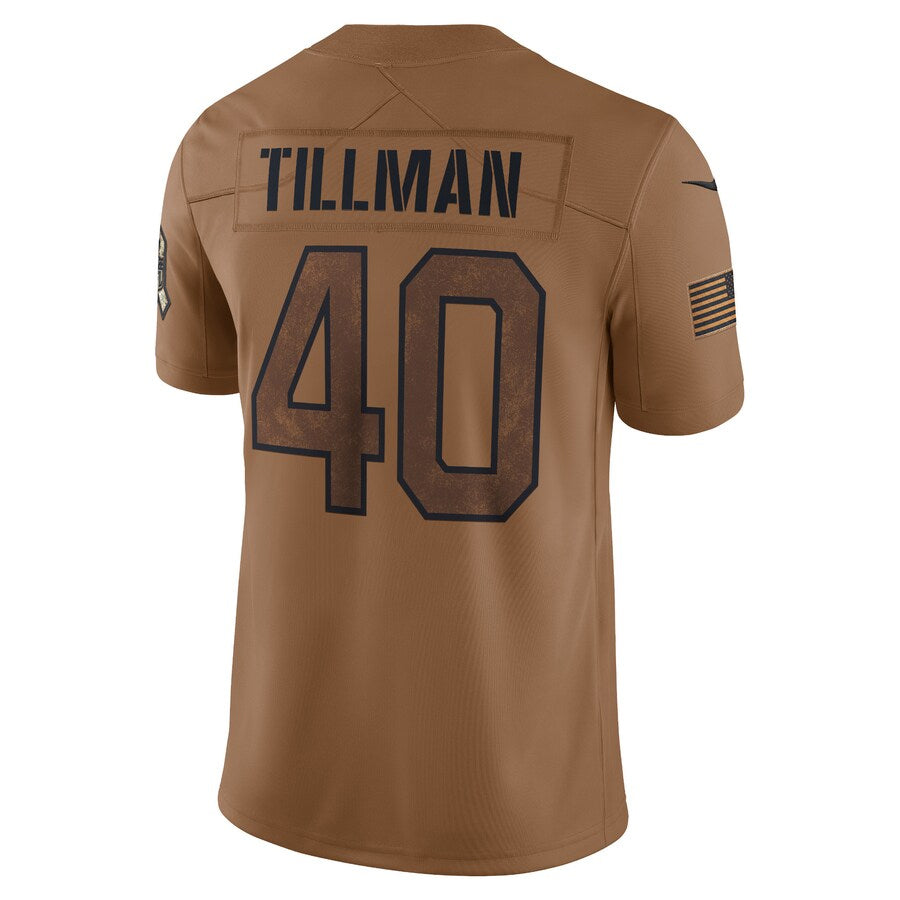 Custom #40 Brown ARI Football Shirt Top