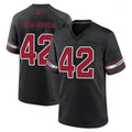 Custom #42 Black ARI Football Shirt Top