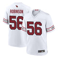 Custom #56 White ARI Football Shirt Top