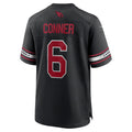 Custom #6 Black ARI Football Shirt Top