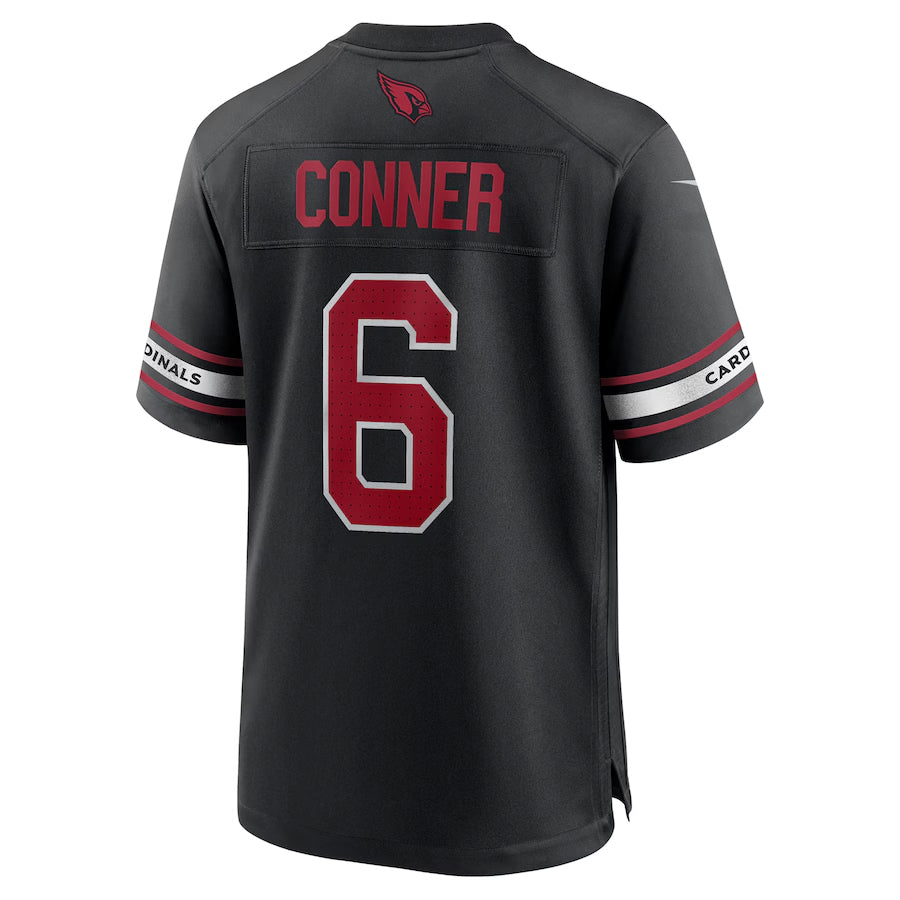 Custom #6 Black ARI Football Shirt Top