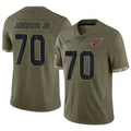 Custom #70 Olive ARI Football Shirt Top