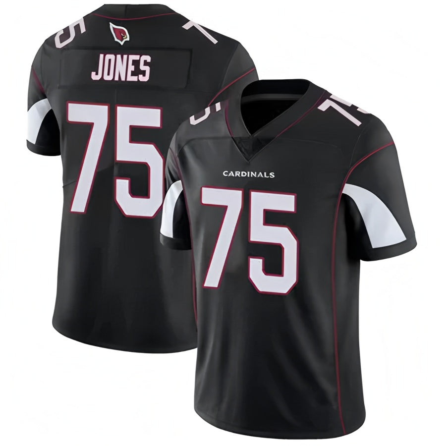 Custom #75 Black ARI Football Shirt Top