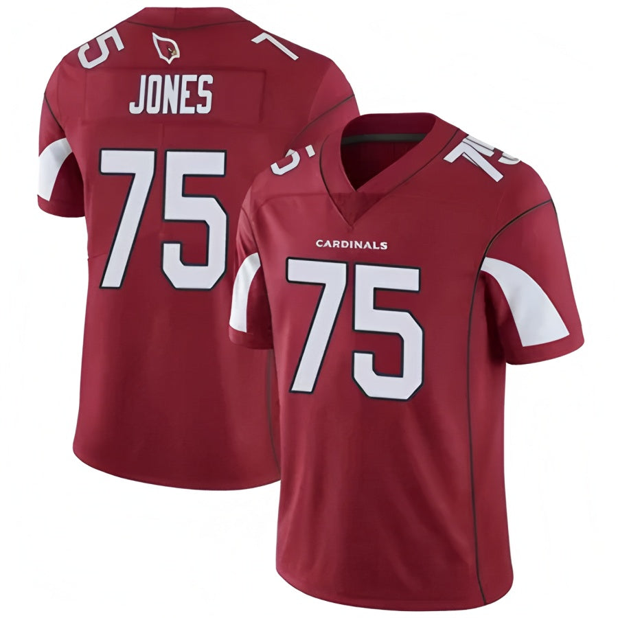 Custom #75 Red ARI Football Shirt Top