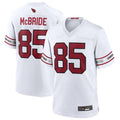 Custom #85 White ARI Football Shirt Top