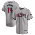 Custom #14 Gray ARI Baseball Shirt Top