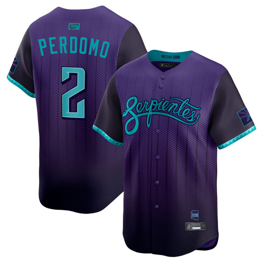 Custom #2 City Connect ARI Baseball Shirt Top