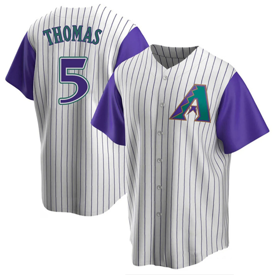 Custom #5 ARI Baseball Shirt Top