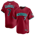 Custom #7 Red ARI Baseball Shirt Top