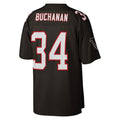 Custom #34 Black ATL Football Shirt Top
