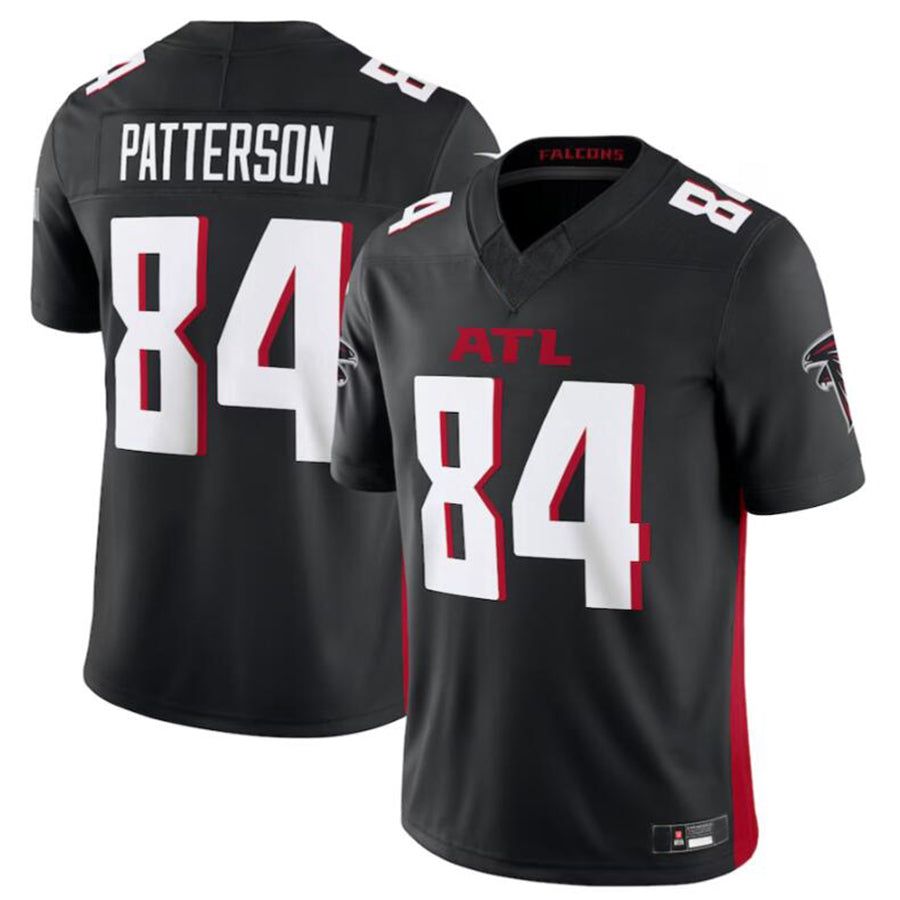 Custom #84 Black ATL Football Shirt Top