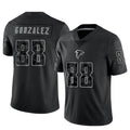 Custom #88 Black ATL Football Shirt Top