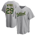 Custom #29 Gray OAK Baseball Shirt Top
