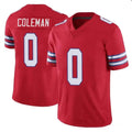 Custom #0 Red BUF Football Shirt Top