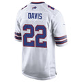 Custom #22 White BUF Football Shirt Top