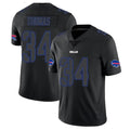 Custom #34 Black BUF Football Shirt Top
